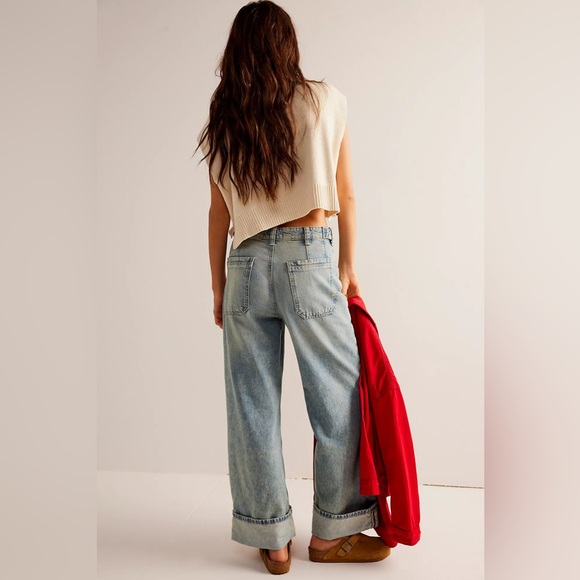 We The Free Palmer Cuffed Jean in La La Land Sz 26 - Picture 2 of 8